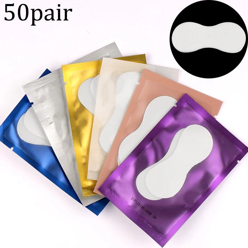 Paper Eye Patches for Eyelash Extension 50/100 Pairs Under Eye Pads Lash Extension Lashes accessories Eye Tips Make Up Tools - PST PS Tradings