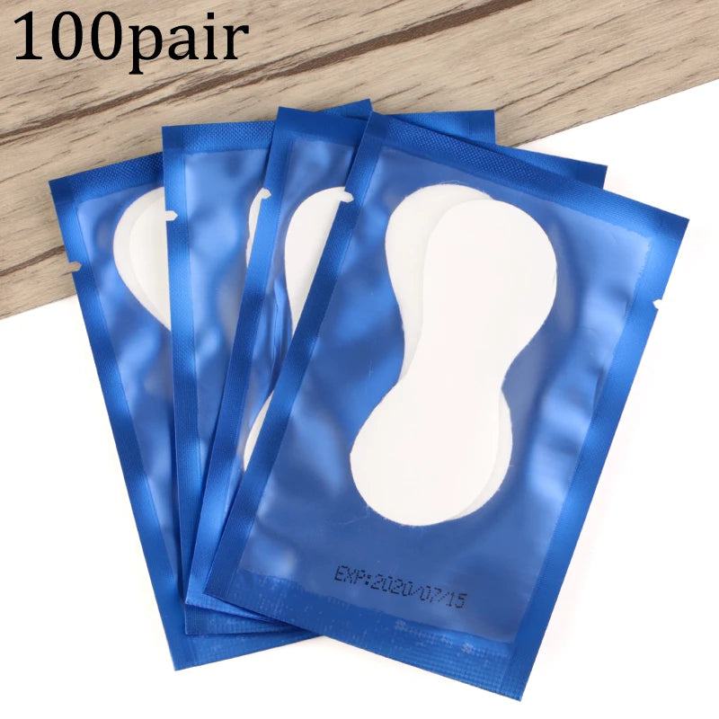 Paper Eye Patches for Eyelash Extension 50/100 Pairs Under Eye Pads Lash Extension Lashes accessories Eye Tips Make Up Tools - PST PS Tradings