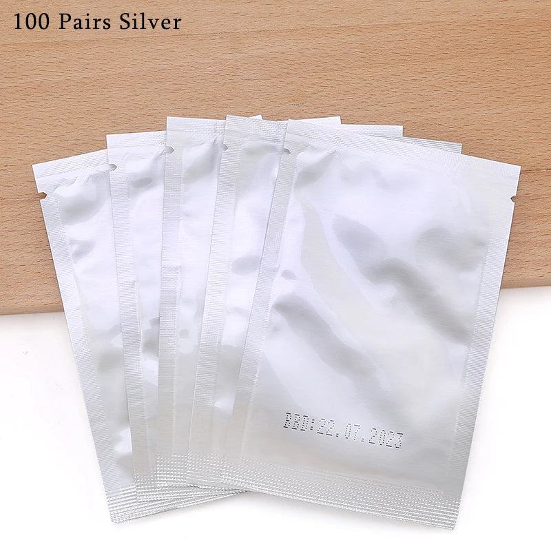 Paper Eye Patches for Eyelash Extension 50/100 Pairs Under Eye Pads Lash Extension Lashes accessories Eye Tips Make Up Tools - PST PS Tradings