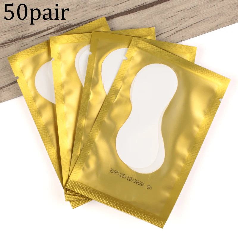 Paper Eye Patches for Eyelash Extension 50/100 Pairs Under Eye Pads Lash Extension Lashes accessories Eye Tips Make Up Tools - PST PS Tradings