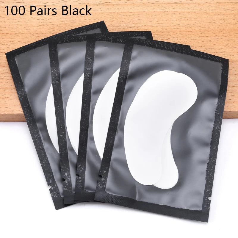 Paper Eye Patches for Eyelash Extension 50/100 Pairs Under Eye Pads Lash Extension Lashes accessories Eye Tips Make Up Tools - PST PS Tradings