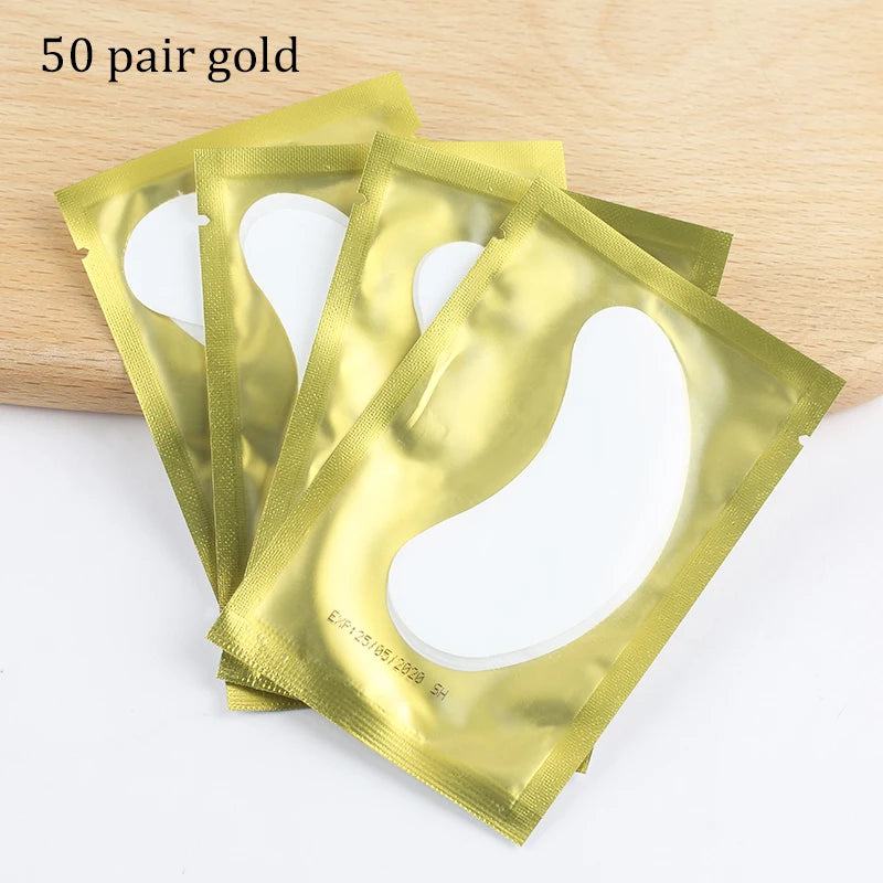 Paper Eye Patches for Eyelash Extension 50/100 Pairs Under Eye Pads Lash Extension Lashes accessories Eye Tips Make Up Tools - PST PS Tradings