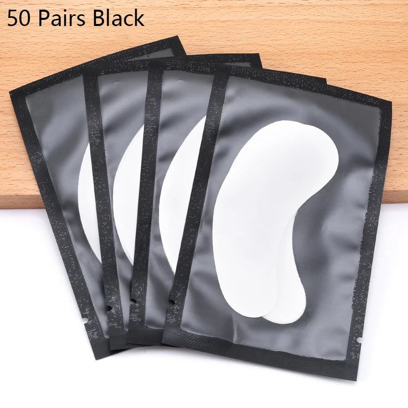 Paper Eye Patches for Eyelash Extension 50/100 Pairs Under Eye Pads Lash Extension Lashes accessories Eye Tips Make Up Tools - PST PS Tradings