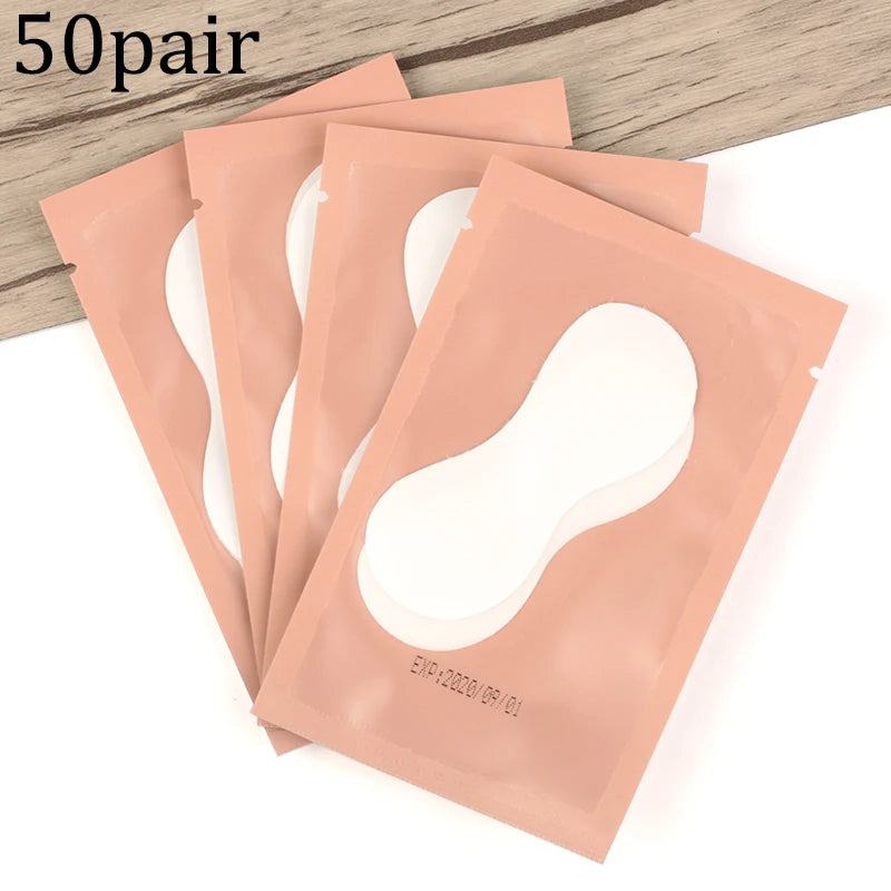 Paper Eye Patches for Eyelash Extension 50/100 Pairs Under Eye Pads Lash Extension Lashes accessories Eye Tips Make Up Tools - PST PS Tradings