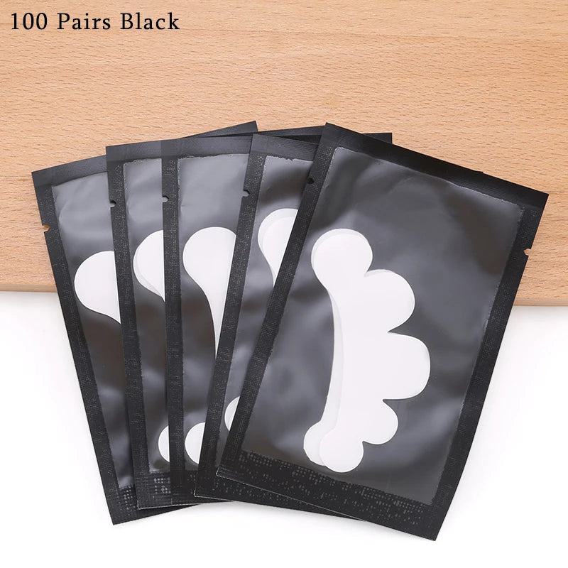 Paper Eye Patches for Eyelash Extension 50/100 Pairs Under Eye Pads Lash Extension Lashes accessories Eye Tips Make Up Tools - PST PS Tradings