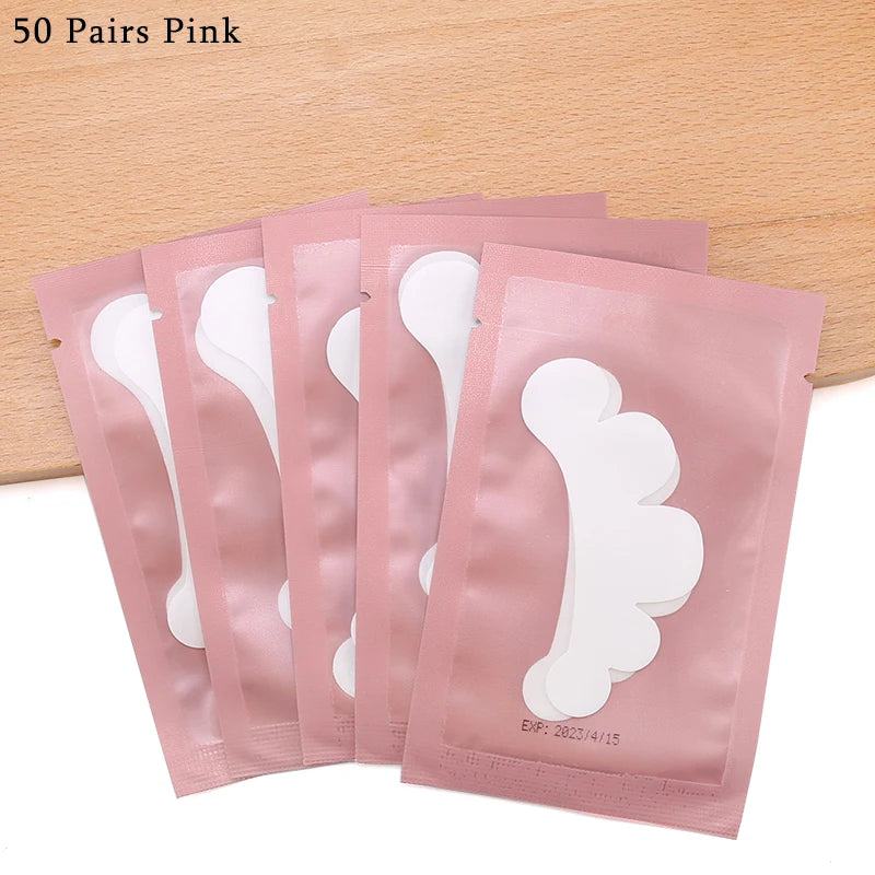 Paper Eye Patches for Eyelash Extension 50/100 Pairs Under Eye Pads Lash Extension Lashes accessories Eye Tips Make Up Tools - PST PS Tradings