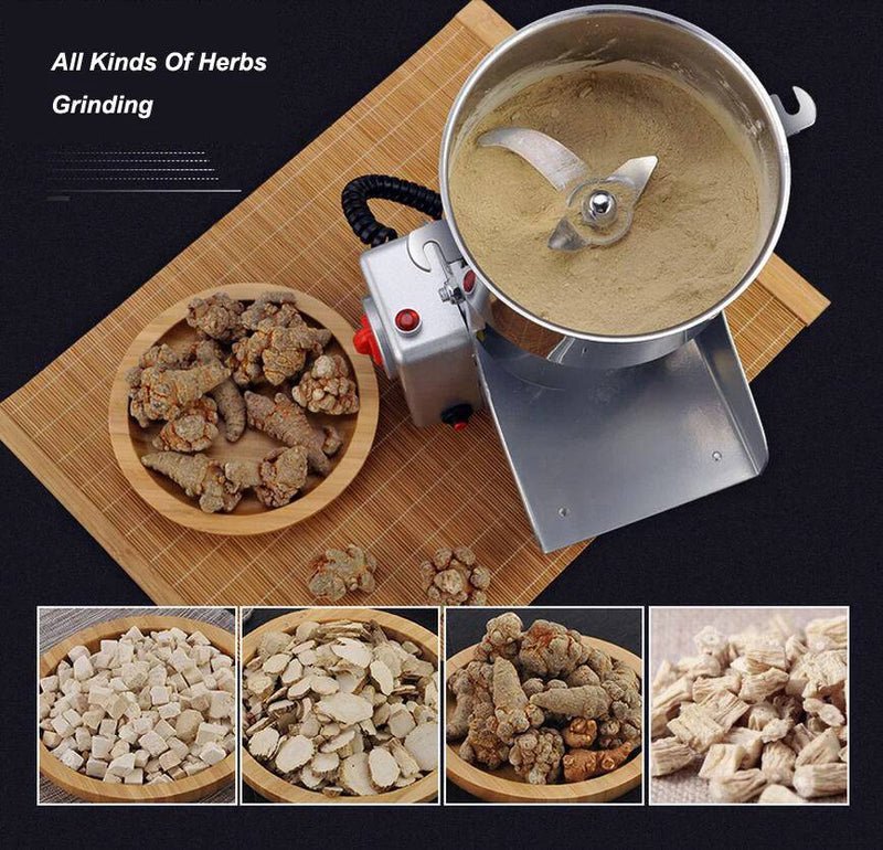 Parts Free Big Capacity 800G 3000W Herb Grinder Coffee Machine Grain Spices Mill Medicine Wheat Mixer Dry Food Grinder - Property & Safety Tradings