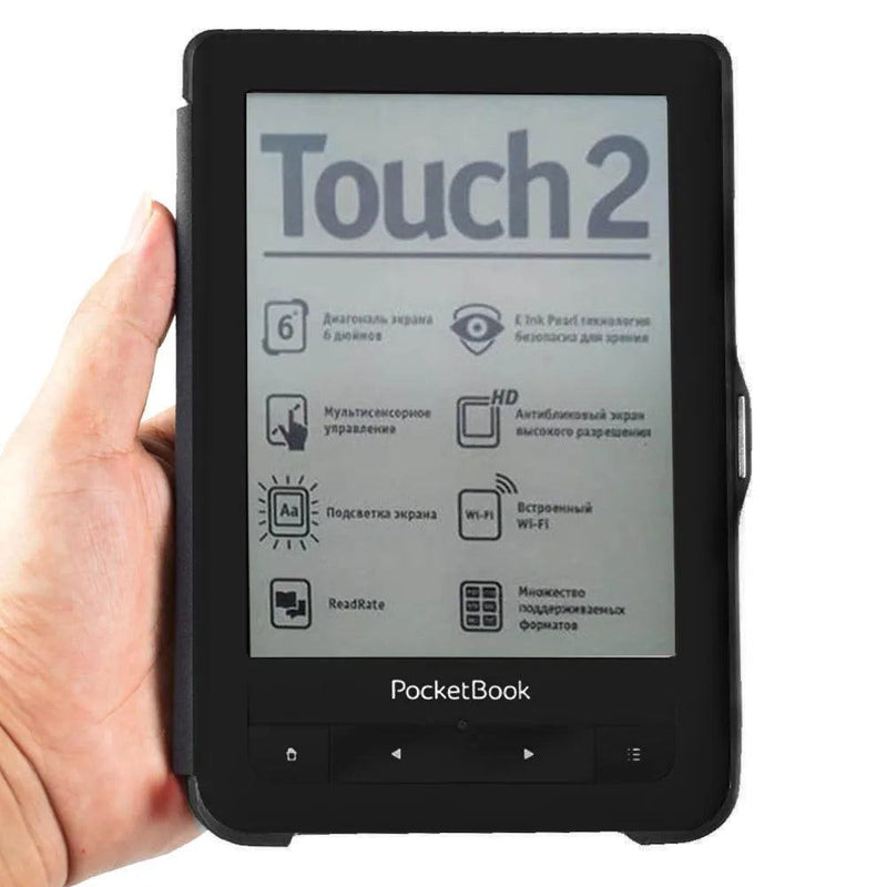 PB 622 623 Advanced pu leather Cover Case for Pocketbook 622 623 Touch 1 2 eReader Flip folio book Cover magnet closured Case