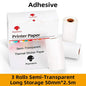 Phomemo Thermal Paper Printable Self-adhesive Sticker Paper Roll for Phomemo M02/M02S/M02 Pro Printer Label Printing Paper - PST PS Tradings