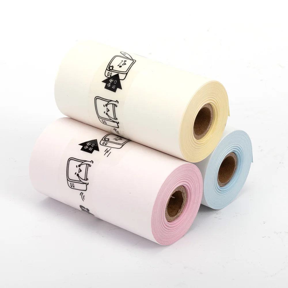 Phomemo Thermal Paper Printable Self-adhesive Sticker Paper Roll for Phomemo M02/M02S/M02 Pro Printer Label Printing Paper - PST PS Tradings