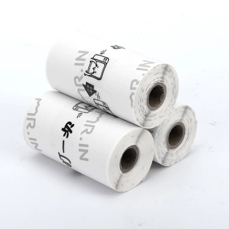 Phomemo Thermal Paper Printable Self-adhesive Sticker Paper Roll for Phomemo M02/M02S/M02 Pro Printer Label Printing Paper - PST PS Tradings