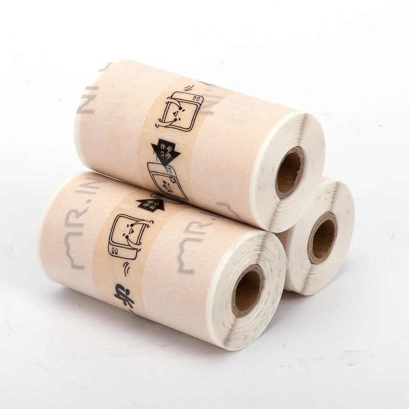 Phomemo Thermal Paper Printable Self-adhesive Sticker Paper Roll for Phomemo M02/M02S/M02 Pro Printer Label Printing Paper - PST PS Tradings