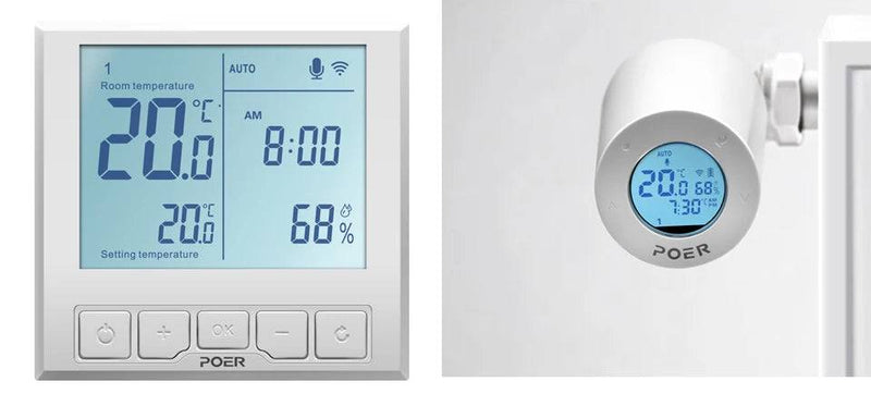 POER Wireless Wifi heating thermostat smart Thermoregulator digital temperature controller for gas boiler warm floor with Alexa - Property & Safety Tradings