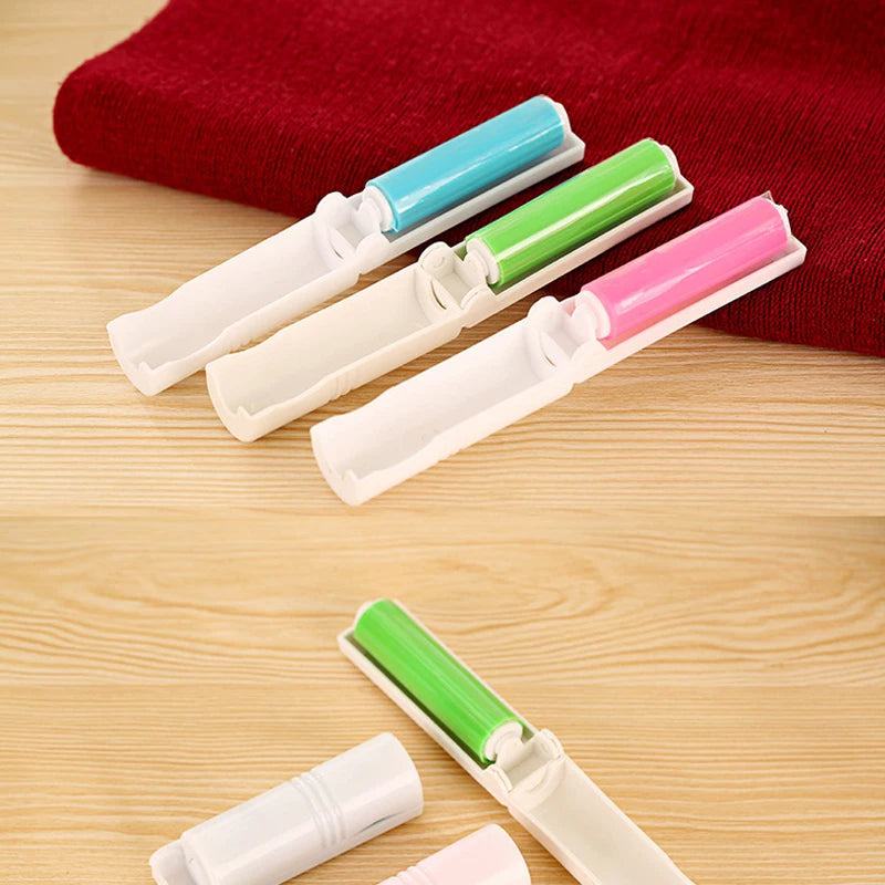 portable and washable dust remover drum Portable folding clothes sticky hair remover hair removal dust dust brush roll - PST PS Tradings