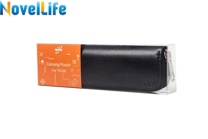 Portable Carry Case Small Zipper Tool Pouch Organizer Bag for TS100 TS101 TS80P SH72 Pine64 Pinecil Soldering Iron DT71 Tweezers