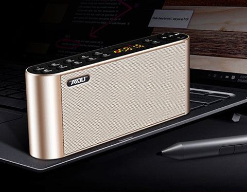 Portable Wireless HiFi Bluetooth Speaker with Microphone