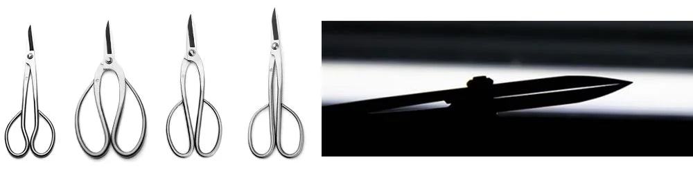 professional grade 200 mm top pruning scissors 4Cr13MoV Alloy Steel bonsai tools from TianBonsai - PST PS Tradings  PST PS Tradings