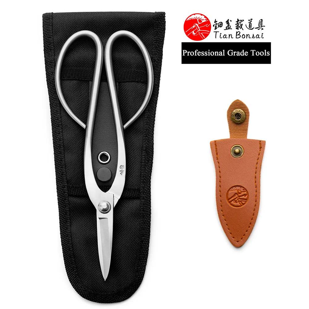 professional grade 200 mm top pruning scissors 4Cr13MoV Alloy Steel bonsai tools from TianBonsai - PST PS Tradings  PST PS Tradings