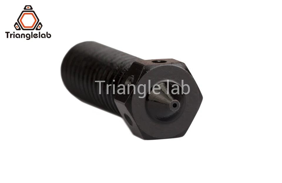 R Triangle Hardened Steel Volcano Nozzles For High Temperature 3D Printer PEI PEEK OR Carbon Fiber Filament For  Volcano Hotend