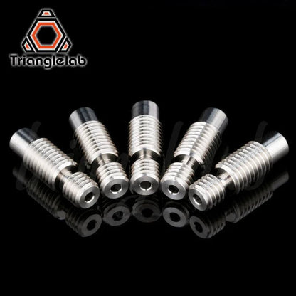 R trianglelab GRADE5 V6 titanium alloy heatbreak  1.75MM for VOLCANO V6 HOTEND for Carbon fiber wear resistance 3D printer