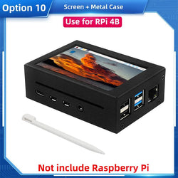 Raspberry Pi 3.5 Touch Screen 480*320 LCD TFT Display Optional ABS Metal Case Cooling Fan for Raspberry Pi 4 Model B or 3B+ 3B - PST PS Tradings