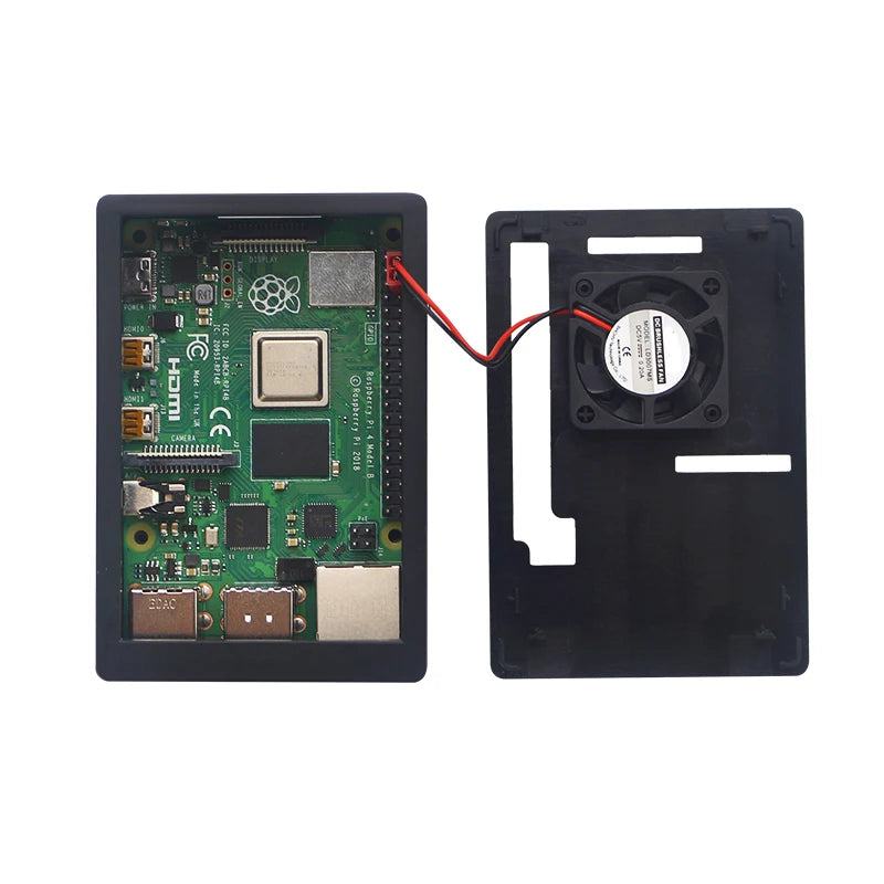 Raspberry Pi 3.5 Touch Screen 480*320 LCD TFT Display Optional ABS Metal Case Cooling Fan for Raspberry Pi 4 Model B or 3B+ 3B - PST PS Tradings