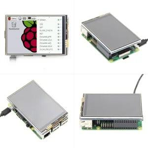 Raspberry Pi 3.5 Touch Screen 480*320 LCD TFT Display Optional ABS Metal Case Cooling Fan for Raspberry Pi 4 Model B or 3B+ 3B - PST PS Tradings