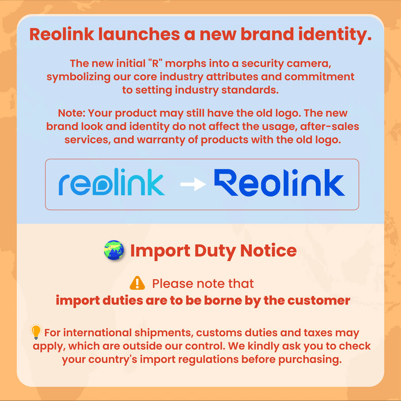 Reolink 4K Security Camera Smart Detection 8MP Wi-Fi 6 Tech Surveillance Cameras Onvif 2.4G/5Ghz Wireless 5MP Outdoor IP Camera - Property & Safety Tradings