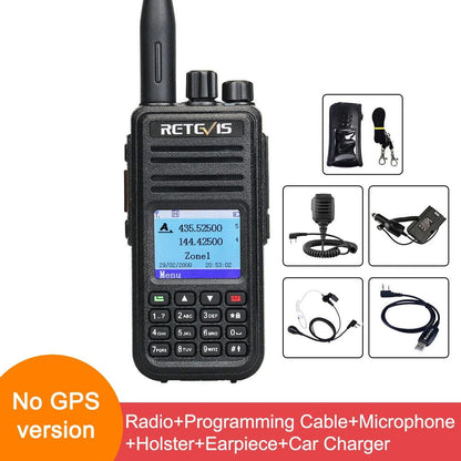 Retevis RT3S Walkie Talkie DMR Radio Uhf Vhf  Digital Amateur 5W Long Range Ham Radio Stations Walkie-Talkies Professional  GPS - PST PS Tradings  PST PS Tradings