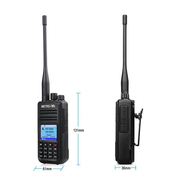 Retevis RT3S Walkie Talkie DMR Radio Uhf Vhf  Digital Amateur 5W Long Range Ham Radio Stations Walkie-Talkies Professional  GPS - PST PS Tradings  PST PS Tradings