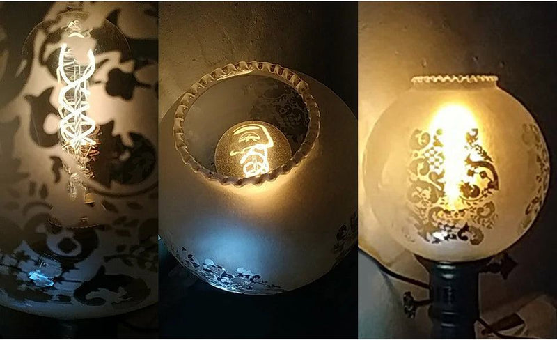 Retro Dimmable LED Edison Bulb E27 3W Gold Spiral Filament ST64 G125 Ampoule LED Lamp Incandescent Chandelier Decorative Lightin