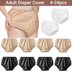 Reusable Diapers Covers for Adults Waterproof EVA Cloth Diaper Nappy Cover Adult Elderly Incontinence Plastic Pants Underwear - PST PS Tradings