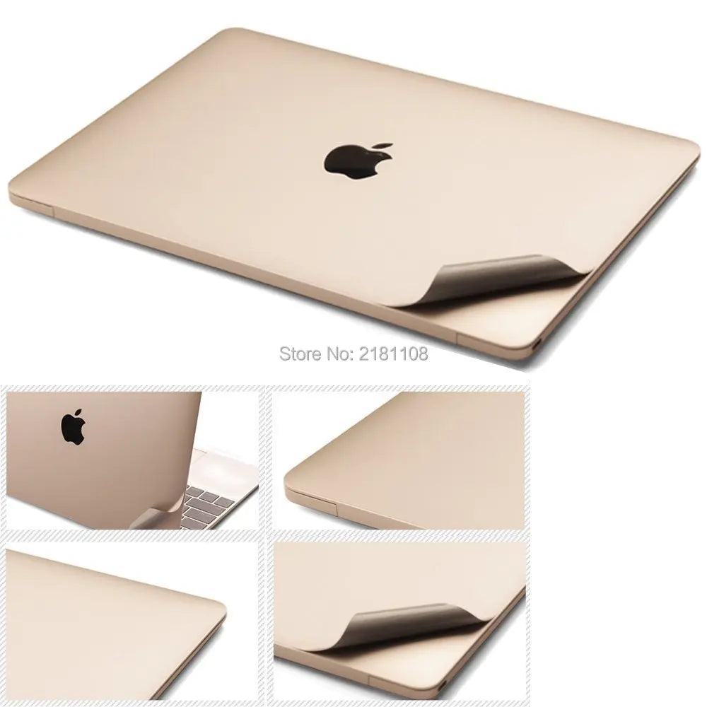 Rose Gold Full Body Skin for MacBook air (13-inch, A1931 A1932 A2179 A2337), Full-Cover Protective Vinyl Decal Sticker - PST PS Tradings