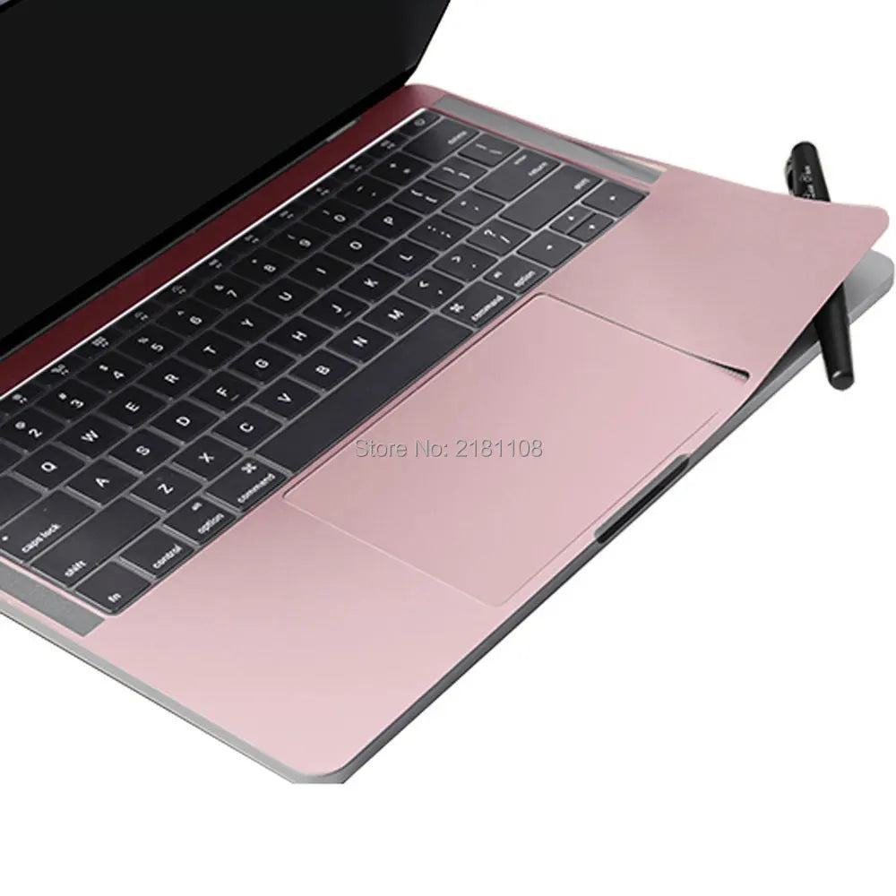 Rose Gold Full Body Skin for MacBook air (13-inch, A1931 A1932 A2179 A2337), Full-Cover Protective Vinyl Decal Sticker - PST PS Tradings