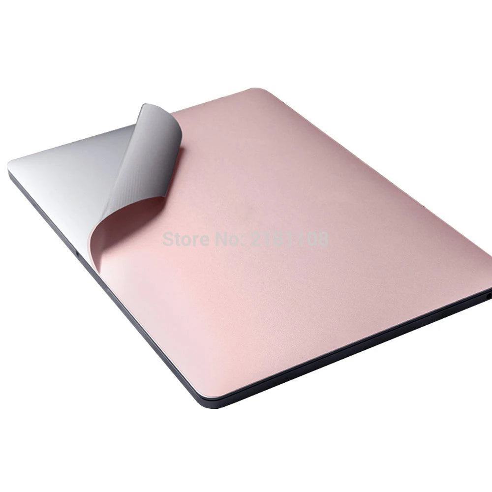 Rose Gold Full Body Skin for MacBook air (13-inch, A1931 A1932 A2179 A2337), Full-Cover Protective Vinyl Decal Sticker - PST PS Tradings