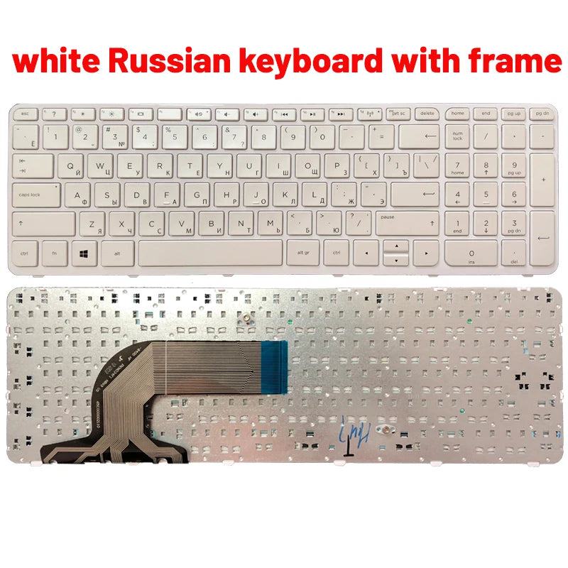 Russian/US/UK/Spanish laptop Keyboard FOR HP pavilion 15-N 15-E 15E 15N 15-A 15-A000 15T 15t -N 15-N000 N100 N200 15-E000 E100 - PST PS Tradings