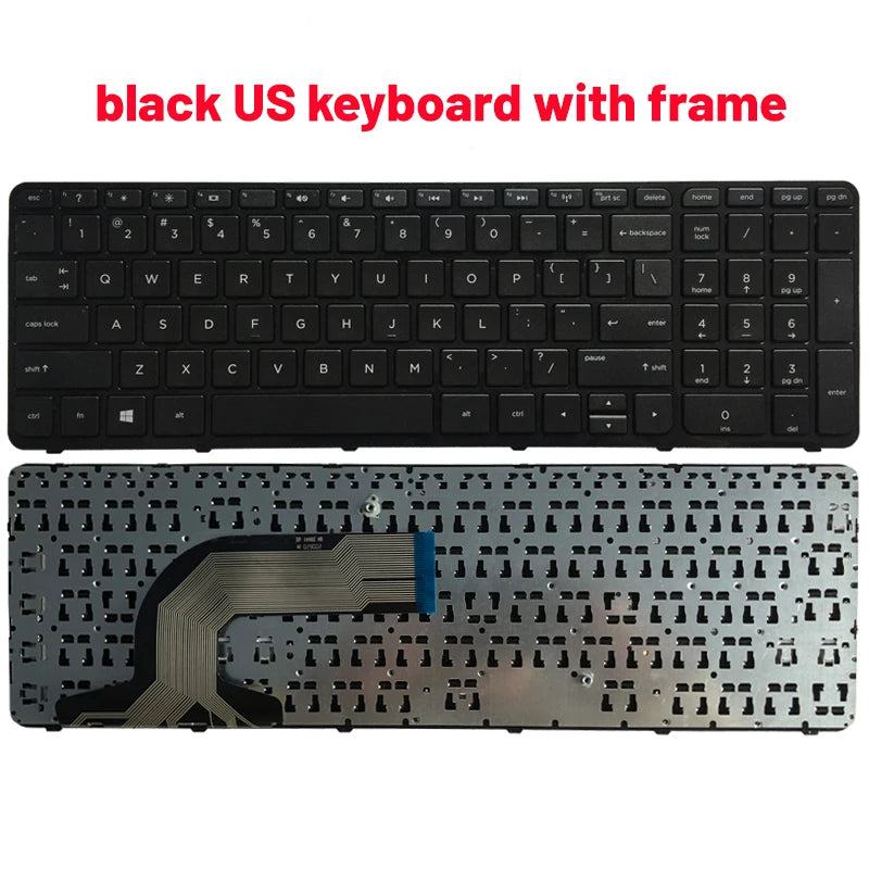 Russian/US/UK/Spanish laptop Keyboard FOR HP pavilion 15-N 15-E 15E 15N 15-A 15-A000 15T 15t -N 15-N000 N100 N200 15-E000 E100 - PST PS Tradings