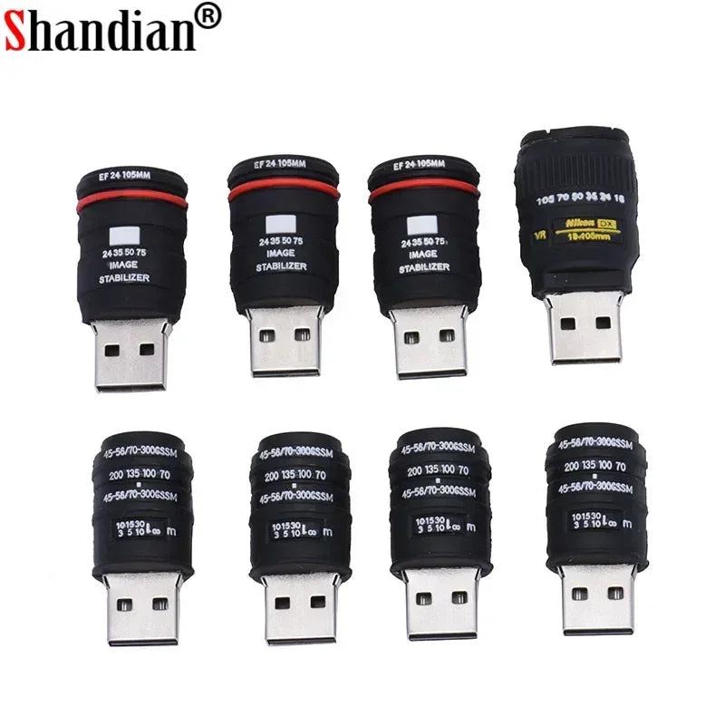 SHANDIAN hot selling Camera Shape USB Flash Memory Stick thumb drive 64GB/32GB /16GB memory stick flash card photography gifts - PST PS Tradings