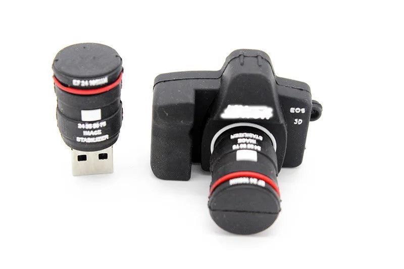 SHANDIAN hot selling Camera Shape USB Flash Memory Stick thumb drive 64GB/32GB /16GB memory stick flash card photography gifts - PST PS Tradings