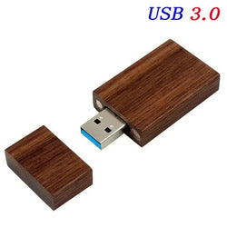 SHANDIAN Wood Album Style High Speed USB 3.0 4GB 8GB 16GB Fashion Gift 32GB 64GB USB+BOX Wedding Photography Free Custom LOGO - PST PS Tradings