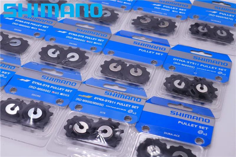 Shimano Rear Derailleur Pulley Set 4700/5800/6800/R8000/M4000/M610/M6000/M7000/M780/M8000/6700/Deore/XT/SLX/Ultegra/105 - PST PS Tradings