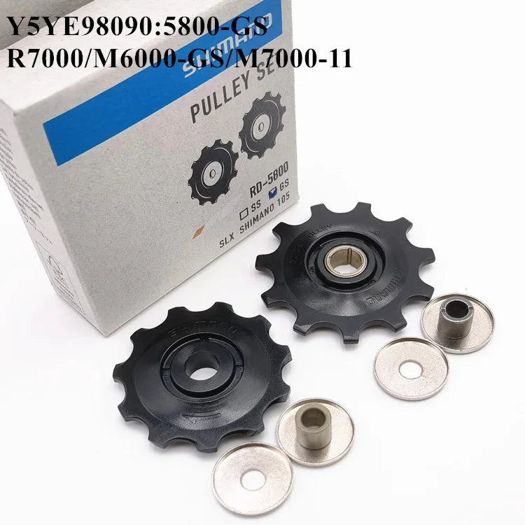 Shimano Rear Derailleur Pulley Set 4700/5800/6800/R8000/M4000/M610/M6000/M7000/M780/M8000/6700/Deore/XT/SLX/Ultegra/105 - PST PS Tradings