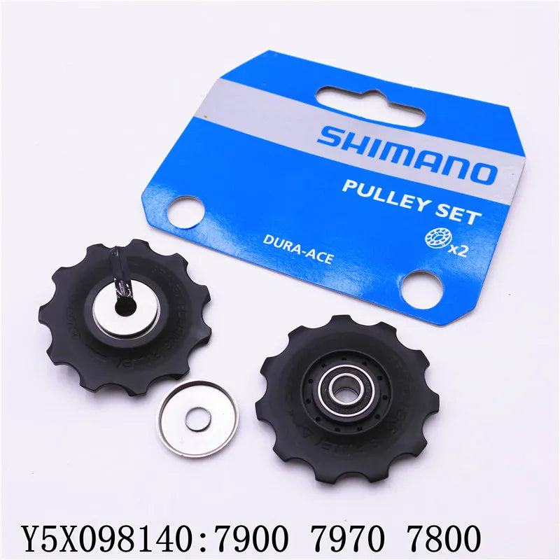 Shimano Rear Derailleur Pulley Set 4700/5800/6800/R8000/M4000/M610/M6000/M7000/M780/M8000/6700/Deore/XT/SLX/Ultegra/105 - PST PS Tradings