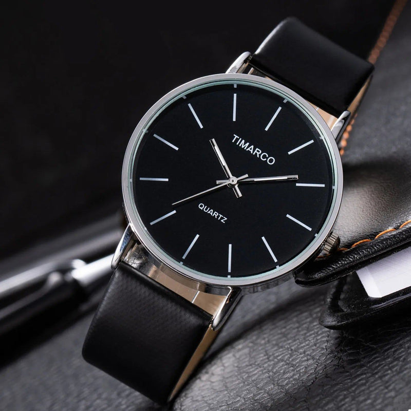 Simple Style White Leather Watches Women Fashion Watch Minimalist Ladies Casual Wrist Watch Female Quartz Clock Reloj Mujer 2023 - PST PS Tradings