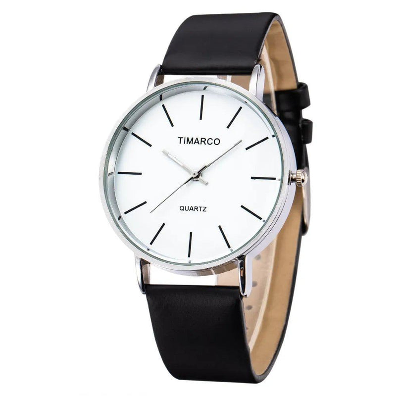 Simple Style White Leather Watches Women Fashion Watch Minimalist Ladies Casual Wrist Watch Female Quartz Clock Reloj Mujer 2023 - PST PS Tradings