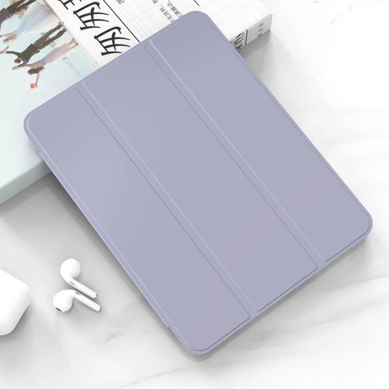 Slim Case for Apple iPad 10 10th generation 10.9 ich 2022 A2757 A2777 A2696 Silicon Leather Smart Cover with Auto Sleep Wake - PST PS Tradings