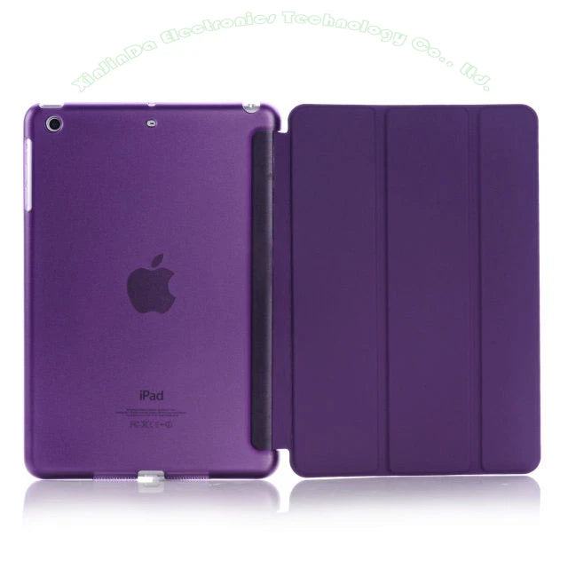 Smart Cover For iPad Mini 1 2 3 4 5 6 7.9 inch Ultra Slim PU Leather Case + PC translucent back case for Apple ipad mini 5 4 3 2 - PST PS Tradings