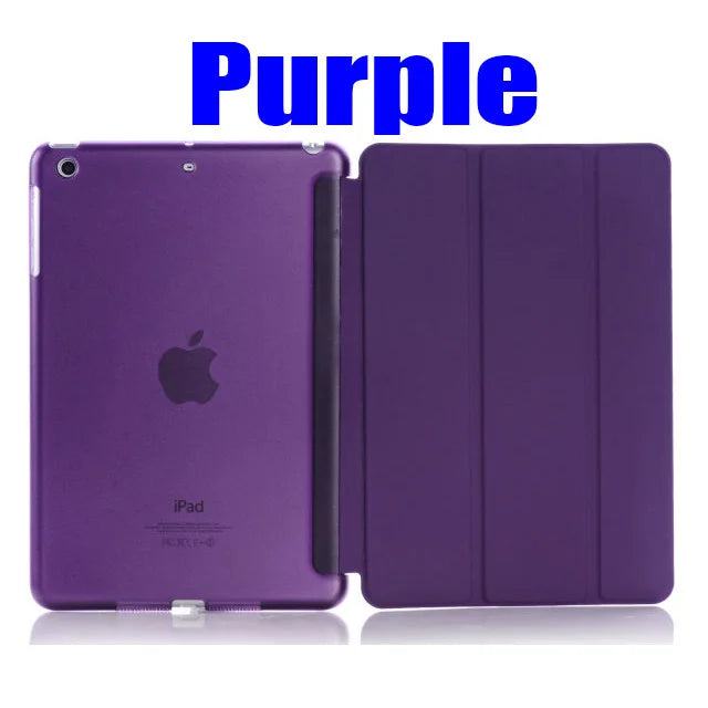 Smart Cover For iPad Mini 1 2 3 4 5 6 7.9 inch Ultra Slim PU Leather Case + PC translucent back case for Apple ipad mini 5 4 3 2 - PST PS Tradings