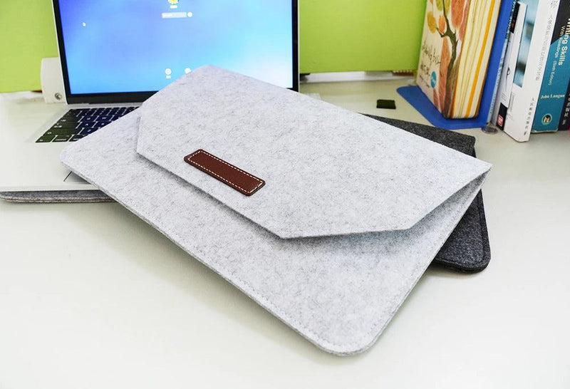 Soft Sleeve Laptop Bag For Macbook Air Pro Retina 11 12 13 14 15 inch Notebook Tablet Case Cover For HP Dell Macbook With Gift - PST PS Tradings