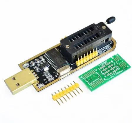 SOIC8 SOP8 Test Clip For EEPROM 93CXX / 25CXX / 24CXX + CH341 24 25 Series EEPROM Flash BIOS USB Programmer Module - PST PS Tradings  PST PS Tradings